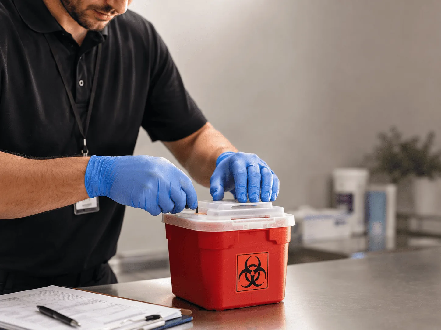 Why choose Sharps Waste Disposal in Hartshorne, OK